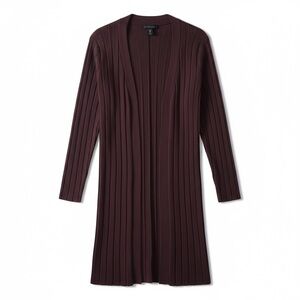 House of Harlow 1960 Women’s Ribbed Cardigan in Brown